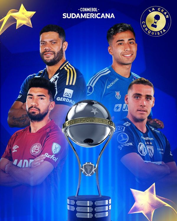 ¡Los cuatro semifinalistas de la CONMEBOL Sudamericana!