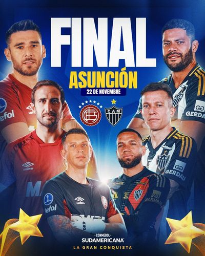 Final de la CONMEBOL Sudamericana: Lanús y Atlético-MG, cara a cara